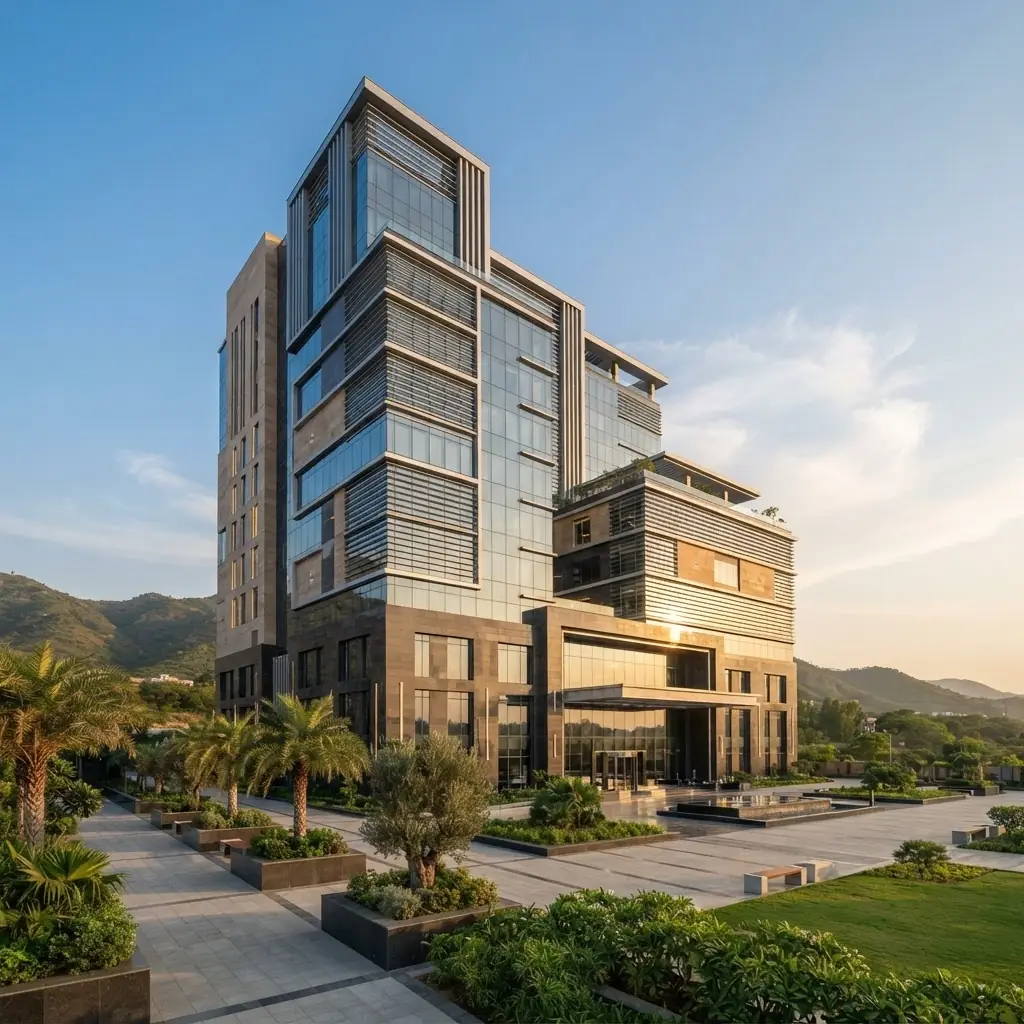 Modern office building in DHA Islamabad